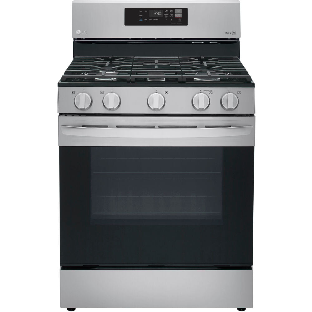 LG - 5.8 CF / 30" Gas Range, ThinQ - LRGL5821S