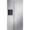 LG - 27 CF Side-by-Side, Slim In Door Ice and Water Dispenser, Bar Handle - LS27T3230S