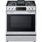 LG - 6.3 CF Dual Fuel Slide-In Range, ProBake Convection InstaView, Air Fry - LSDL6336F