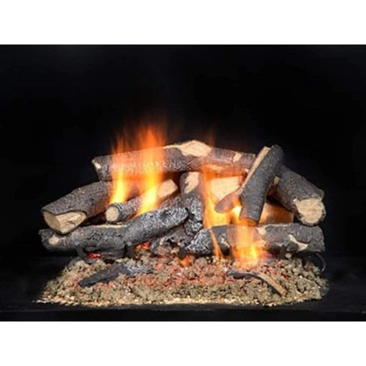 Majestic - 24" Fireside Supreme Oak Refractory Cement Log Set (Order Hearth Kit Separately) | FSO24