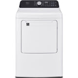 Midea - 7.0 CF Gas Dryer, Sensor Dry - MLTG45N4BWW