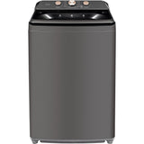Midea - 4.1 CF Top Load Washer, Agitator, Stainless Tub - MLTW41A1BMG