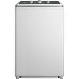 Midea - 4.1 CF Top Load Washer, Agitator, Stainless Tub - MLTW41A1BWW