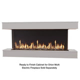 Modern Flames - Ready To Finish OR52-Multi Wall Mounted Floating Mantel Set | WSS-OR52-RTF