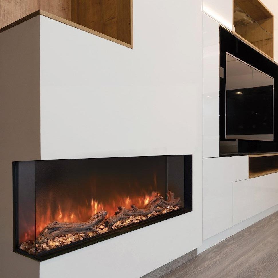 Modern Flames - Landscape Pro Multi Sided 56" Electric Fireplace - LPM-5616V2