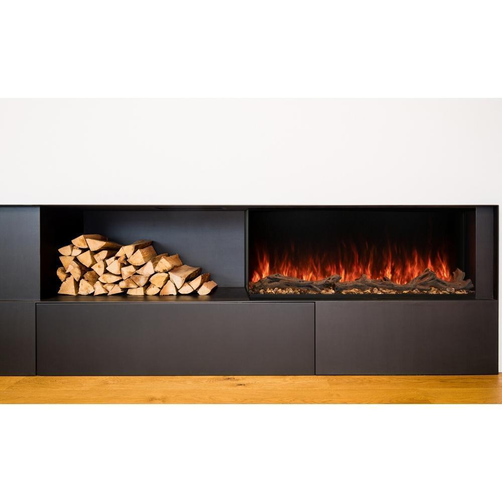 Modern Flames - Landscape Pro Multi Sided 80" Electric Fireplace - LPM-8016V2