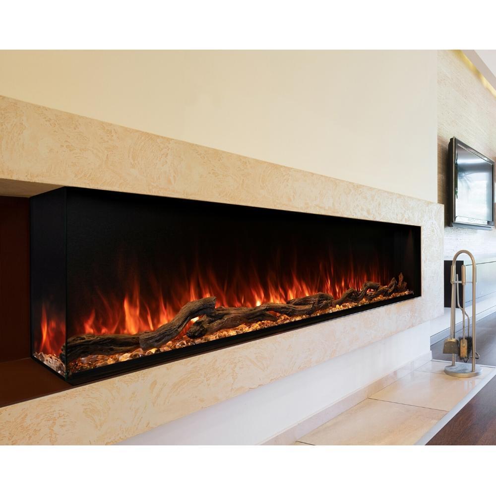 Modern Flames - Landscape Pro Multi Sided 80" Electric Fireplace - LPM-8016V2