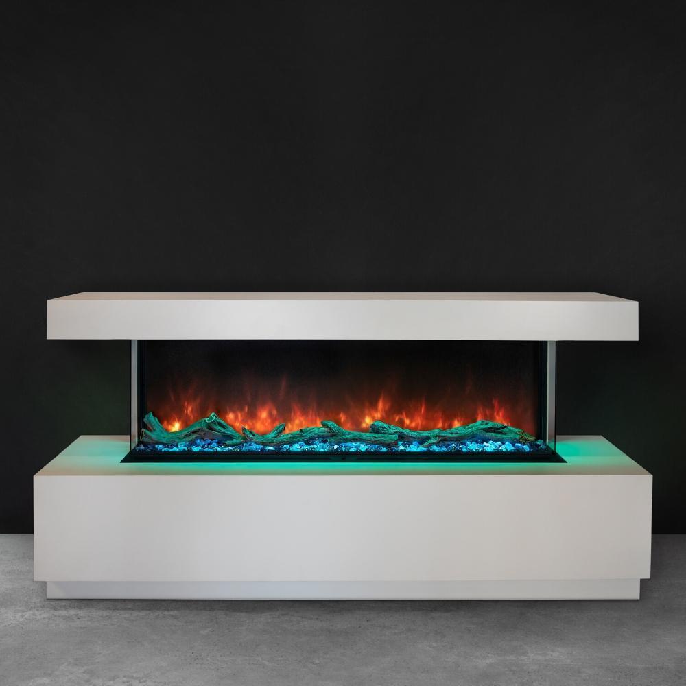 Modern Flames - Landscape Pro Multi Sided Built-In 44" Electric Fireplace - LPM-4416V2