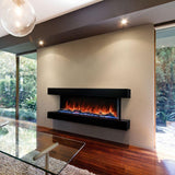 Modern Flames - Landscape Pro Multi Sided Built-In 44" Electric Fireplace - LPM-4416V2