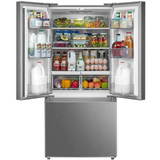 Midea - 18 CF French Door, 30" Wide, Non-Dispense - MRF18B4AST