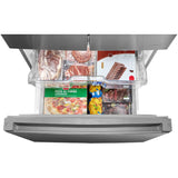 Midea - 18 CF French Door, 30" Wide, Non-Dispense - MRF18B4AST