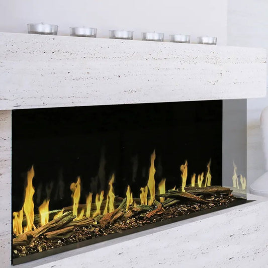 Modern Flames - Orion Multi 120-Inch Three-Sided Built-In Electric Fireplace | OR120-MULTI