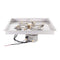 The Outdoor Plus - 48"x48" Square Drop-in Pan and 36" SS Triple 'S' Bullet Burner - NG, LP - OPT-BP48SDSSE12