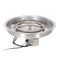 The Outdoor Plus - 19" Round Drop-in Pan and 12" SS Round Bullet Burner - NG, LP - OPT-BP19RRSSE12