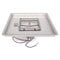The Outdoor Plus - 24" x 24" Square Drop-in Pan & 18" Square Stainless Steel Burner - NG, LP - OPT-PBS24E12