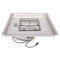 The Outdoor Plus - 36" x 36" Square Drop-in Pan & 24" Square Stainless Steel Burner - NG, LP - OPT-PBS36E110