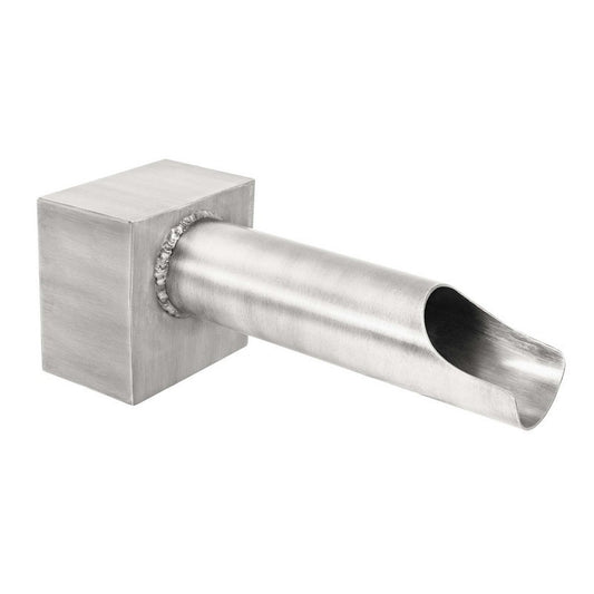 The Outdoor Plus - 3 Inch Cannon Scupper - 316 Marine Grade Brushed Stainless Steel - OPT-CS3-SS