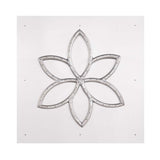 The Outdoor Plus - 24" x 24" Square Flat Pan & 18" Lotus Stainless Steel Burner - NG, LP - OPT-FSLB24
