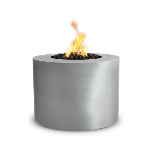The Outdoor Plus - Beverly 30" Fire Pit - Stainless Steel - NG, LP - OPT-30RRSS