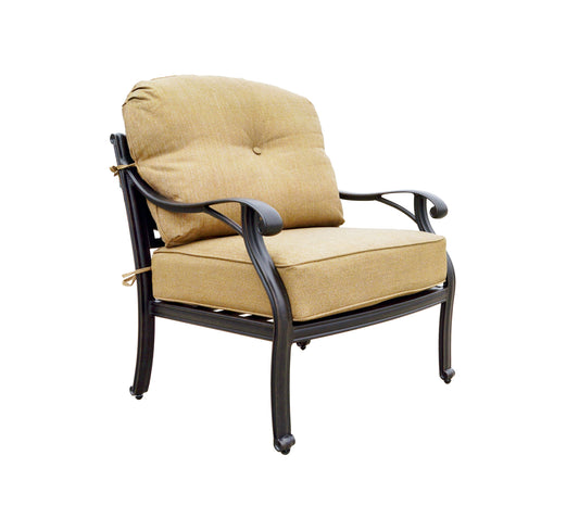 Darlee - Nassau Patio Club Chair with Cushions (Set of 4) - DL603-1-4