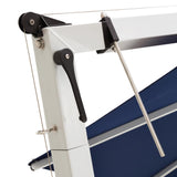 Woodline - 10.5’ Picollo Aluminum Cantilever Round Crank Lift Umbrella - PI32RA