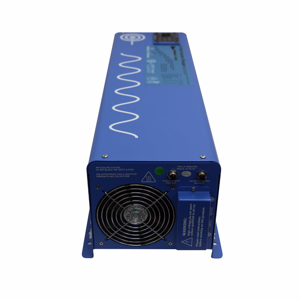 Aims Power - 6000 Watt Pure Sine Inverter Charger  - 48 VDC 120 VAC 50/60Hz - PICOGLF60W48V120V