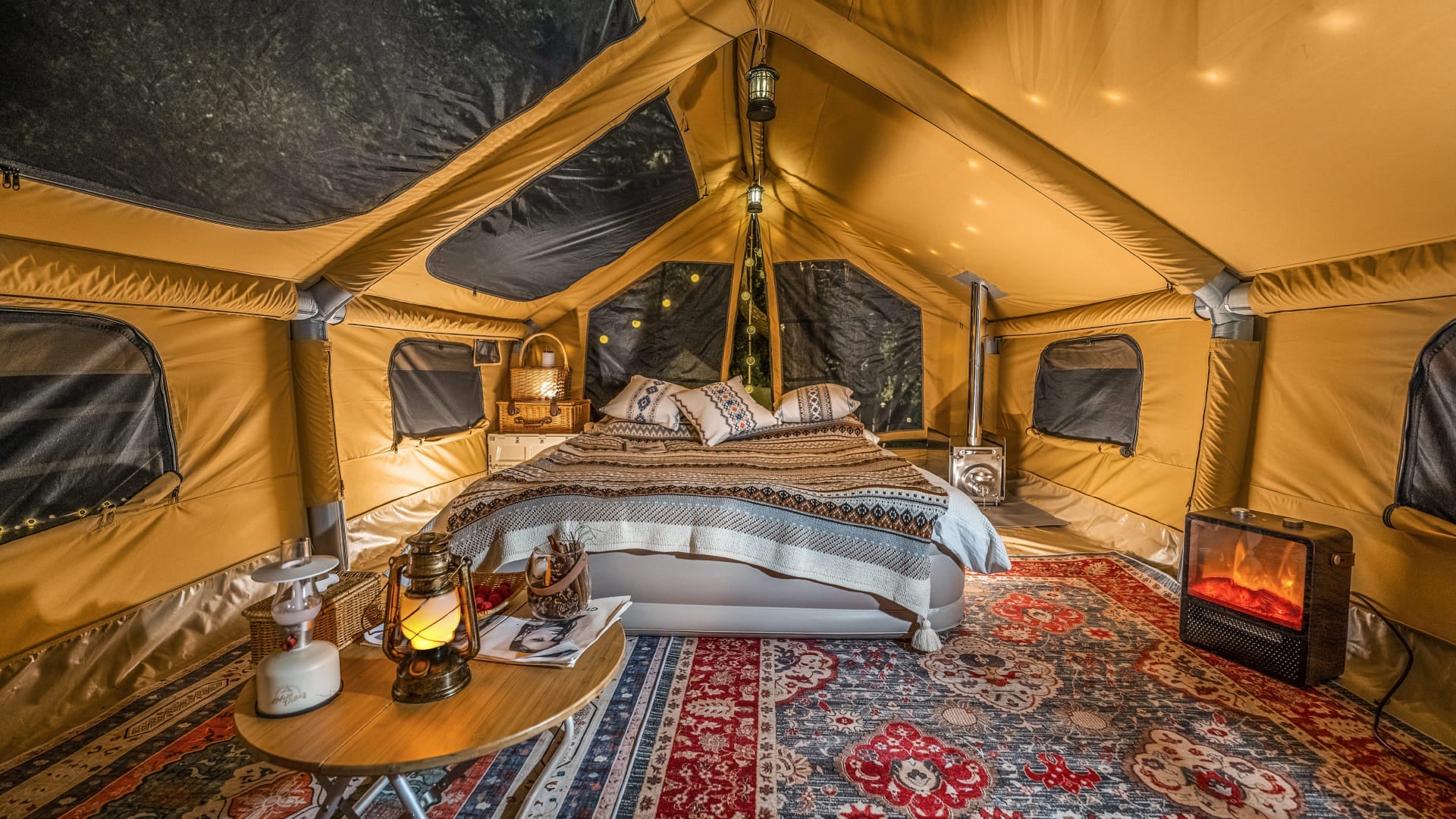 Huge Tents With Rooms 6M Inner Tent With Rooms Life Under Canvas