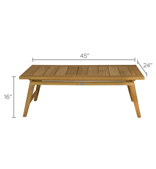 Royal Teak Collection | Teak Admiral Coffee Table [ADCT]