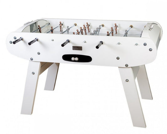 Berner Billiards - René Pierre Onyx Foosball Table in White Matte | RP-OnxW