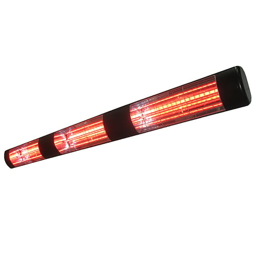 Commercial/Restaurant 240V Wall Mount Electric Patio Heater by SUNHEAT- 4500W- Black - WL-45B