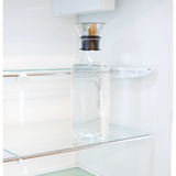 Sharp - 21.6 CF Counter-Depth 4-Door French Door, Dispenser - SJG2254FS