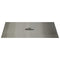The Outdoor Plus - 16" x 88" Rectangular Stainless Steel Cover - Stainless Steel Handle - OPT-RC1688