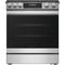 Sharp - 6.1 CF / 30" Gas Slide-In Range, Convection, AirFry - SSG3065JS