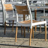 Westminster Teak - 4 Bloom Stacking Side Chairs Set of 4 - 21916ST