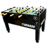 Tornado T3000 / Tournament 3000 (Non Coin) Foosball Table in Matte Black