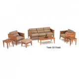 Westminster Teak - 7 Piece Craftsman Lounge Set Seats 5 - 70258