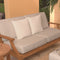 Westminster Teak - Laguna Teak Sofa Cushions (CC) - Natte White - 72318NWH