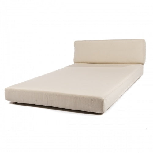 Westminster Teak - Maya Chaise Cushion (CC) - Natte White - 72342NWH