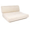 Westminster Teak - Maya Slipper Chair Cushion (CC) - Natte White - 72343NWH