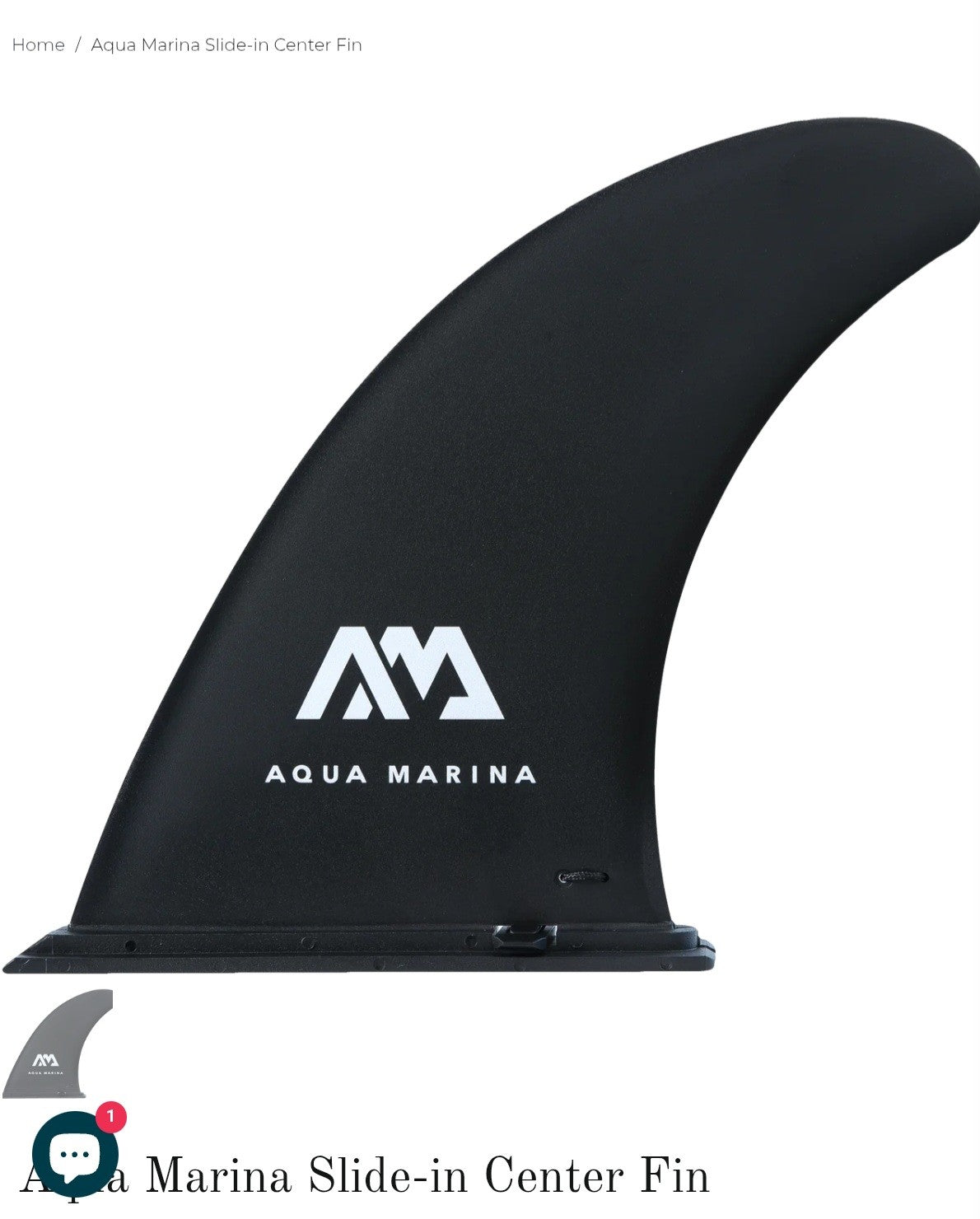 Aqua Marina - Slide-in Center Fin for iSUP