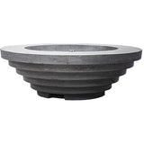 Prism Hardscapes - 48" Triton Round Concrete NG/LP Fire Pit Bowl