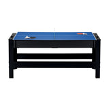 Fat Cat - 6' - 3-in-1 Flip Multi-Game Table - Blue Top - 64-1051