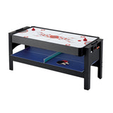 Fat Cat - 6' - 3-in-1 Flip Multi-Game Table - Blue Top - 64-1051