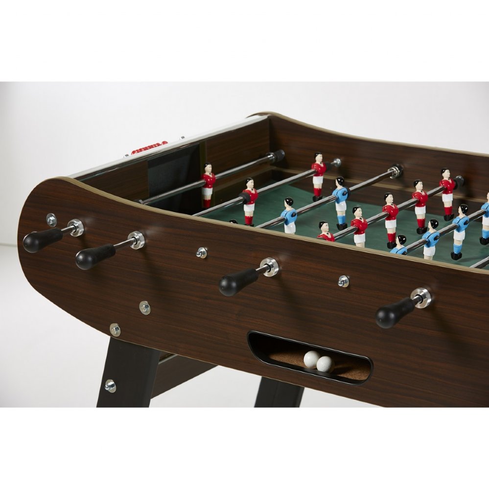 Berner Billiards - René Pierre Color Wenge Foosball Table in Dark Brown | RP-Wenge