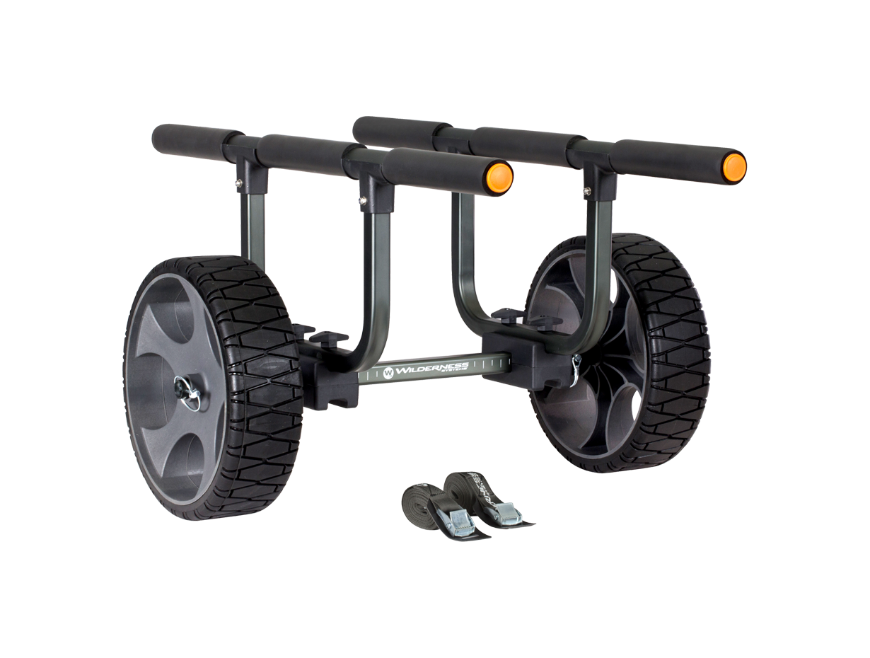 Heavy-Duty Kayak Cart With 12" No-Flat Wheels