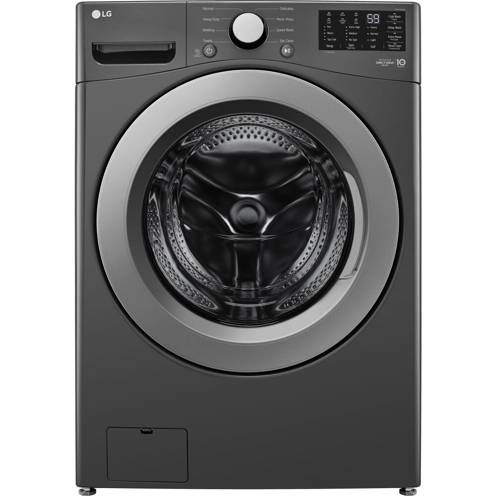LG - 5.0 CF Ultra Large Capacity Front Load Washer with ColdWash, NFC Tag On - WM3470CM