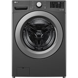 LG - 5.0 CF Ultra Large Capacity Front Load Washer with ColdWash, NFC Tag On - WM3470CM