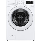 LG - 5.0 CF Ultra Large Capacity Front Load Washer with ColdWash, NFC Tag On - WM3470CW