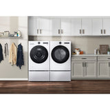 LG - 4.5 CF Front Load Washer (WM5500HWA) & 7.4 CF Electric Dryer (DLEX5500W) - WM5500HWA-E-KIT