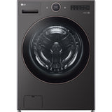 LG - 5.0 CF Ultra Large Capacity Front Load Washer, TurboWash360, Steam, Wifi - WM6500HBA